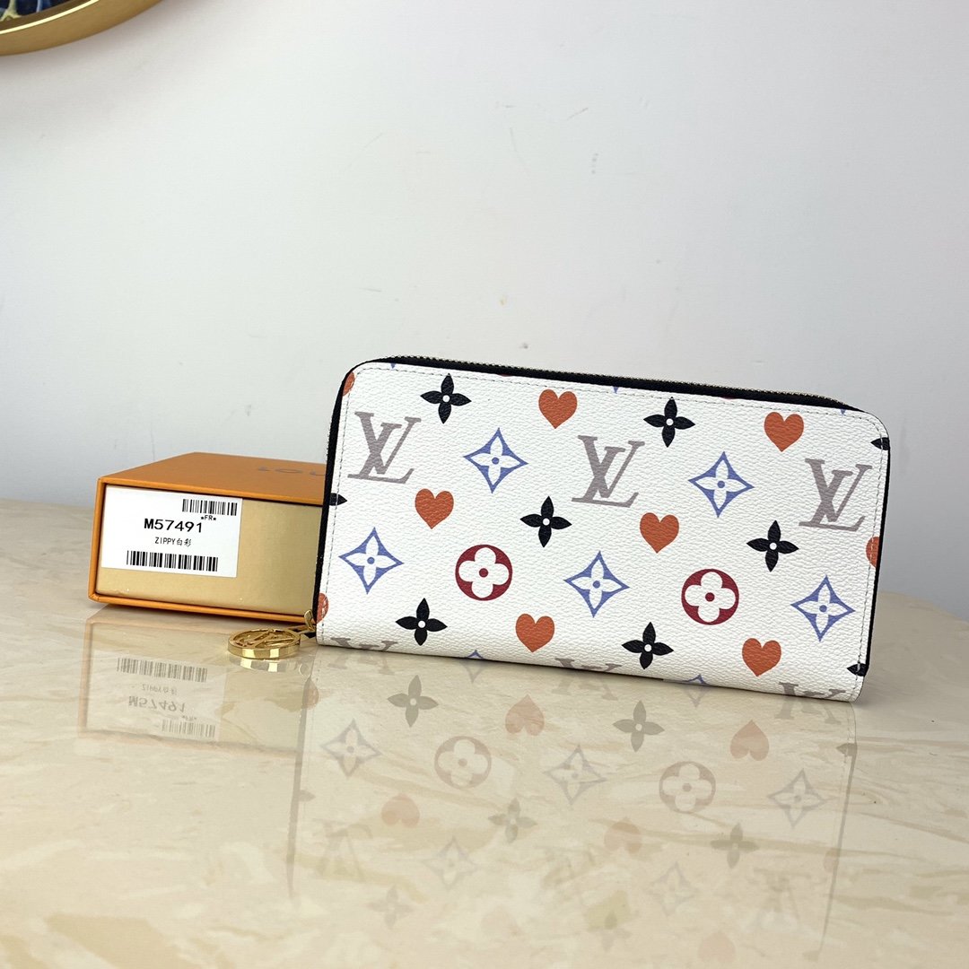 L0vis Vvtt0n Zippy Wallet M80323 white