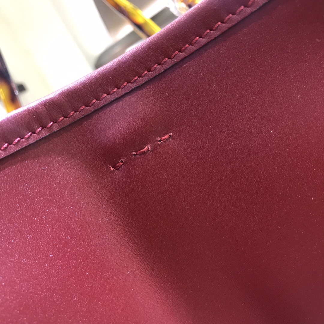 F**di Tote 40cm Red