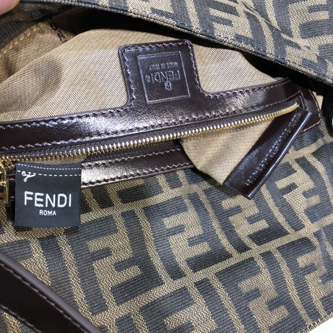 F**di Vintage Bag gold hardware