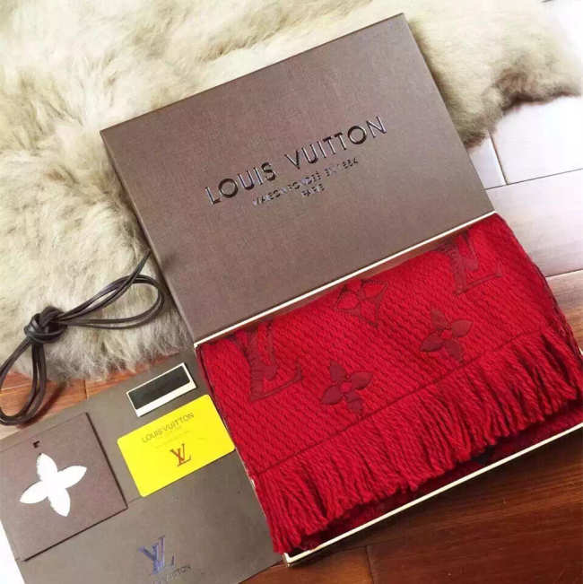 L0vis Vvtt0n Scarf Red