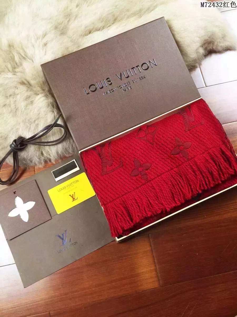 L0vis Vvtt0n Scarf Red