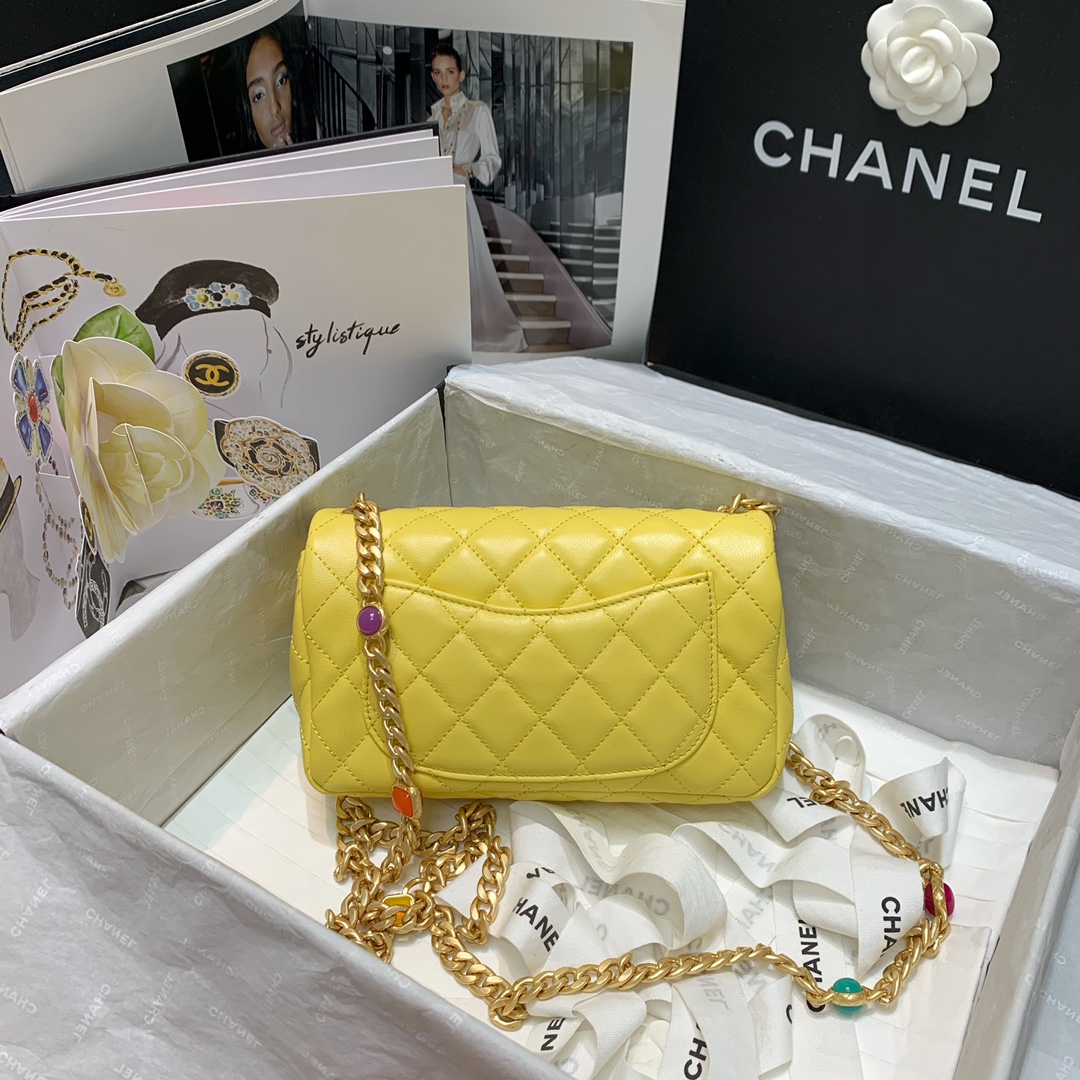 Ch**el Flap Bag 20cm AS2380