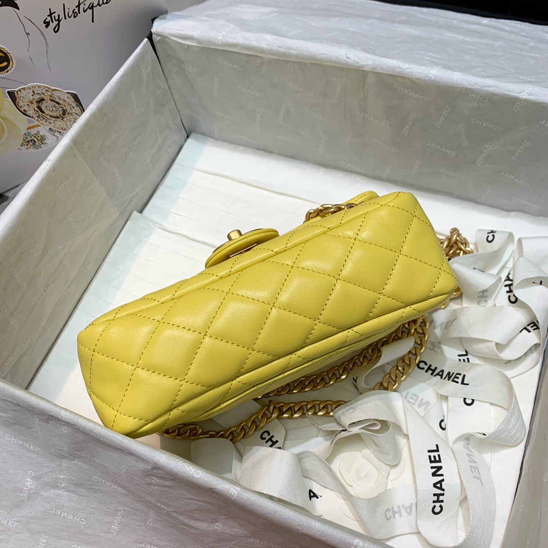 Ch**el Flap Bag 20cm AS2380