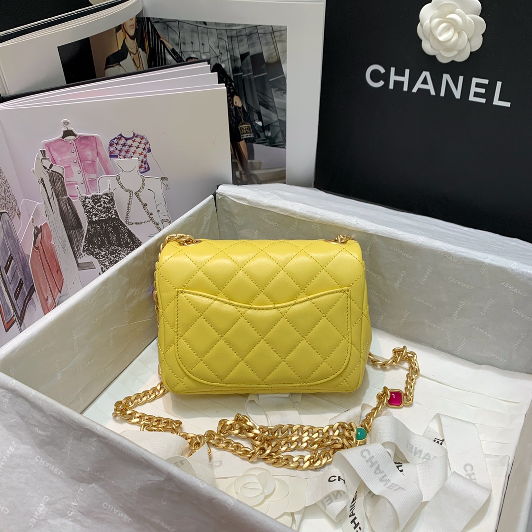 Ch**el Flap Bag 17cm AS2380