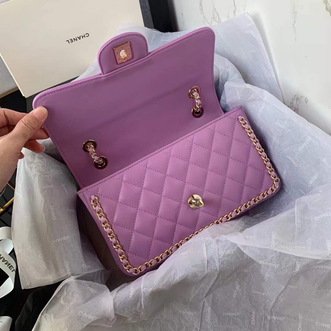 Ch**el Flap Bag 23cm 001