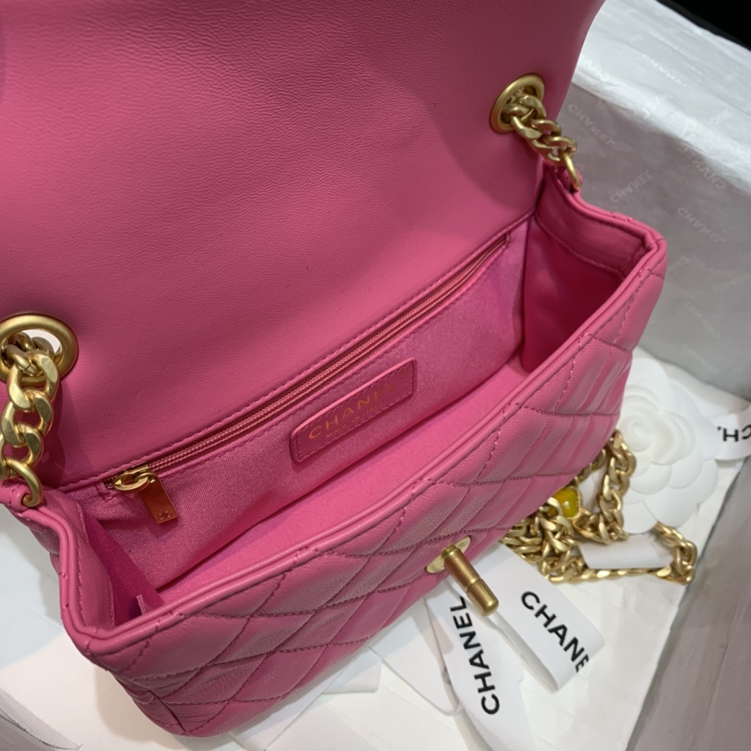 Ch**el Flap Bag 20cm AS2380 002