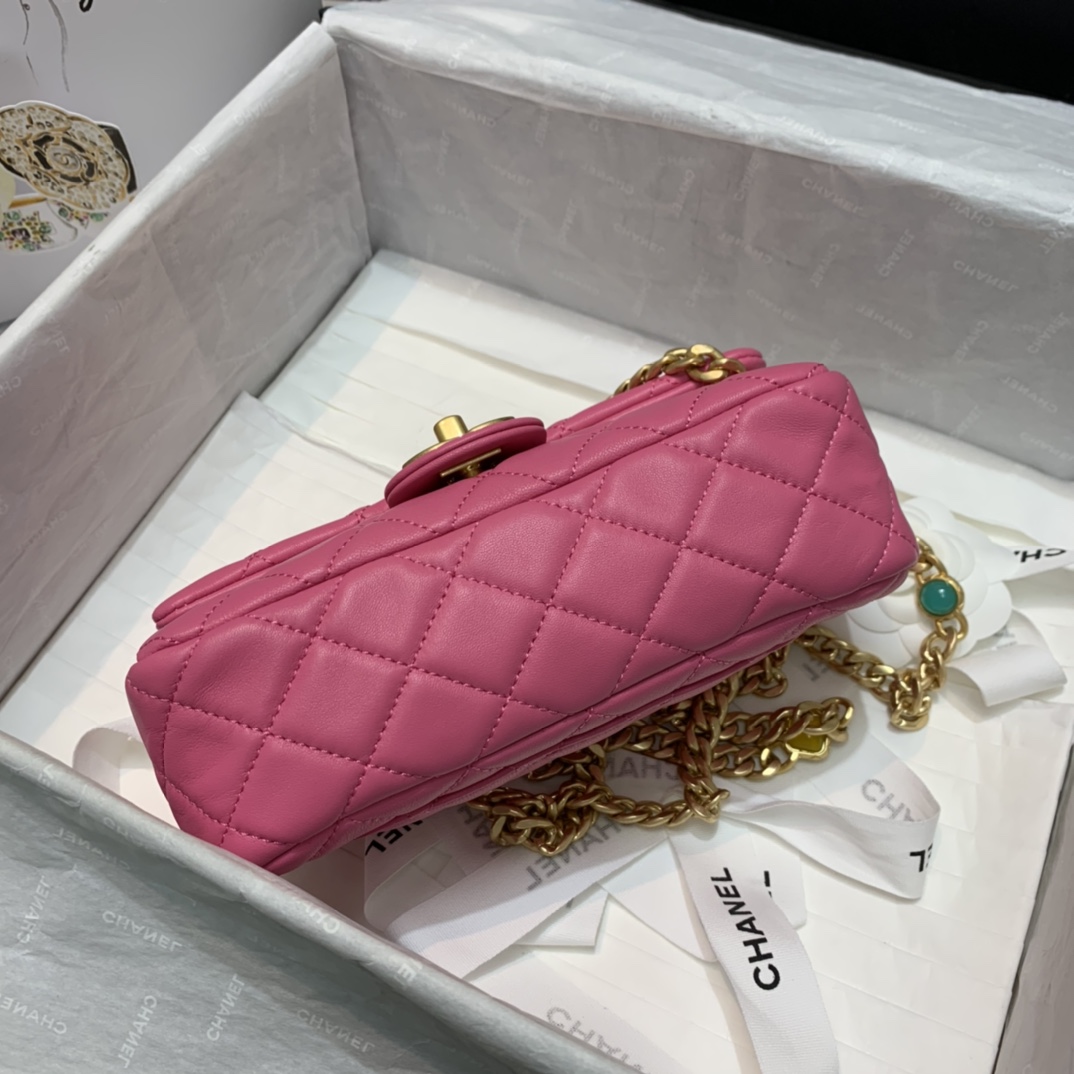 Ch**el Flap Bag 20cm AS2380 002