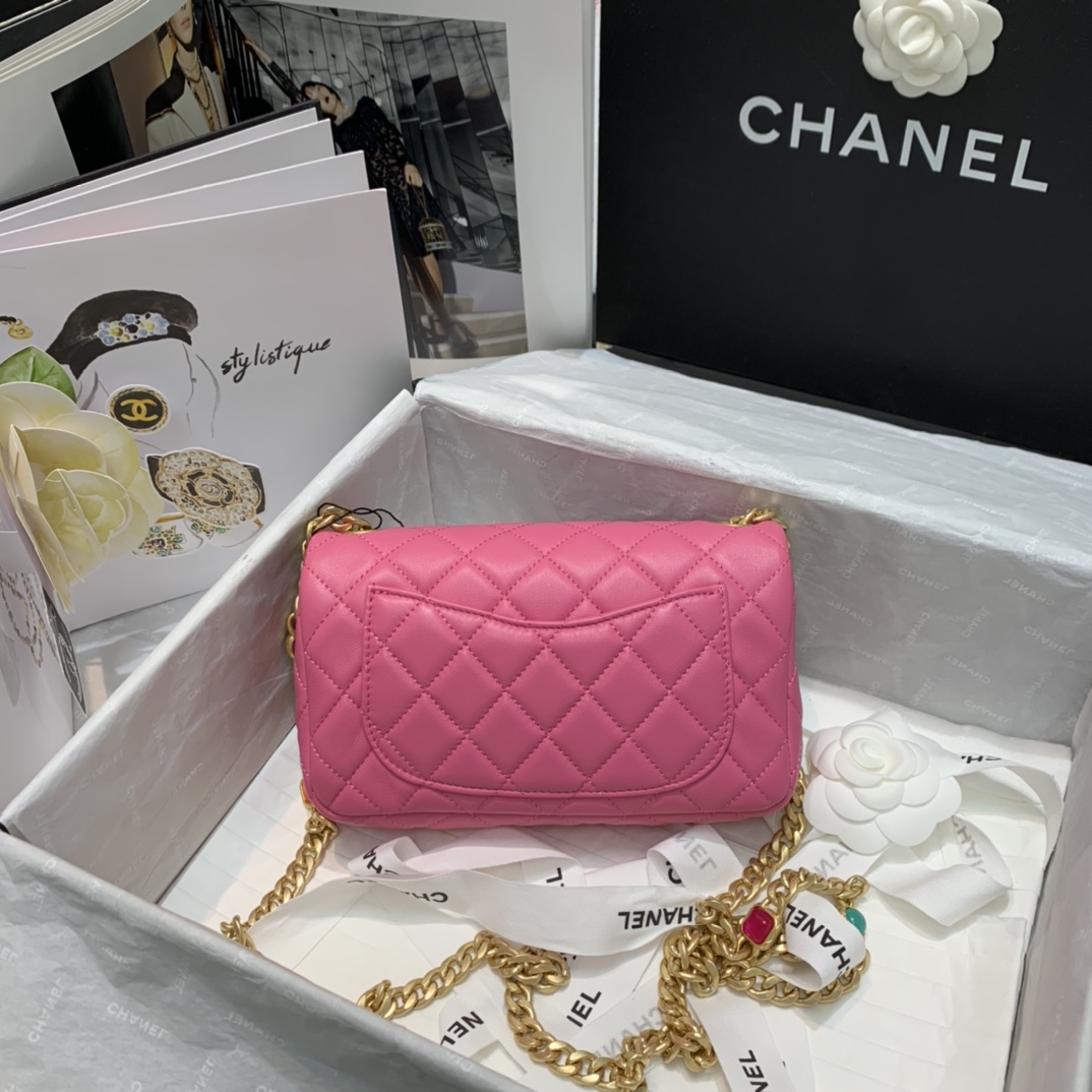 Ch**el Flap Bag 20cm AS2380 002