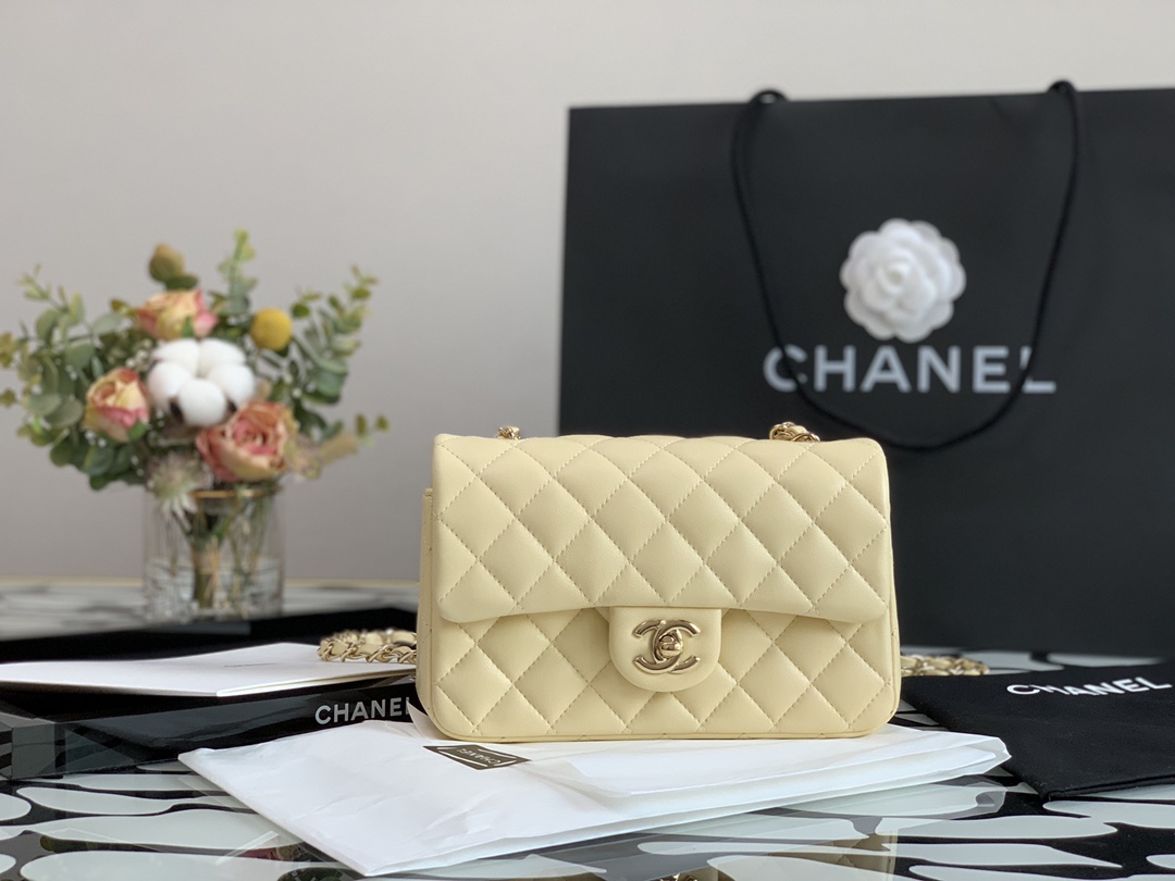 Ch**el Flap Bag 20cm 001