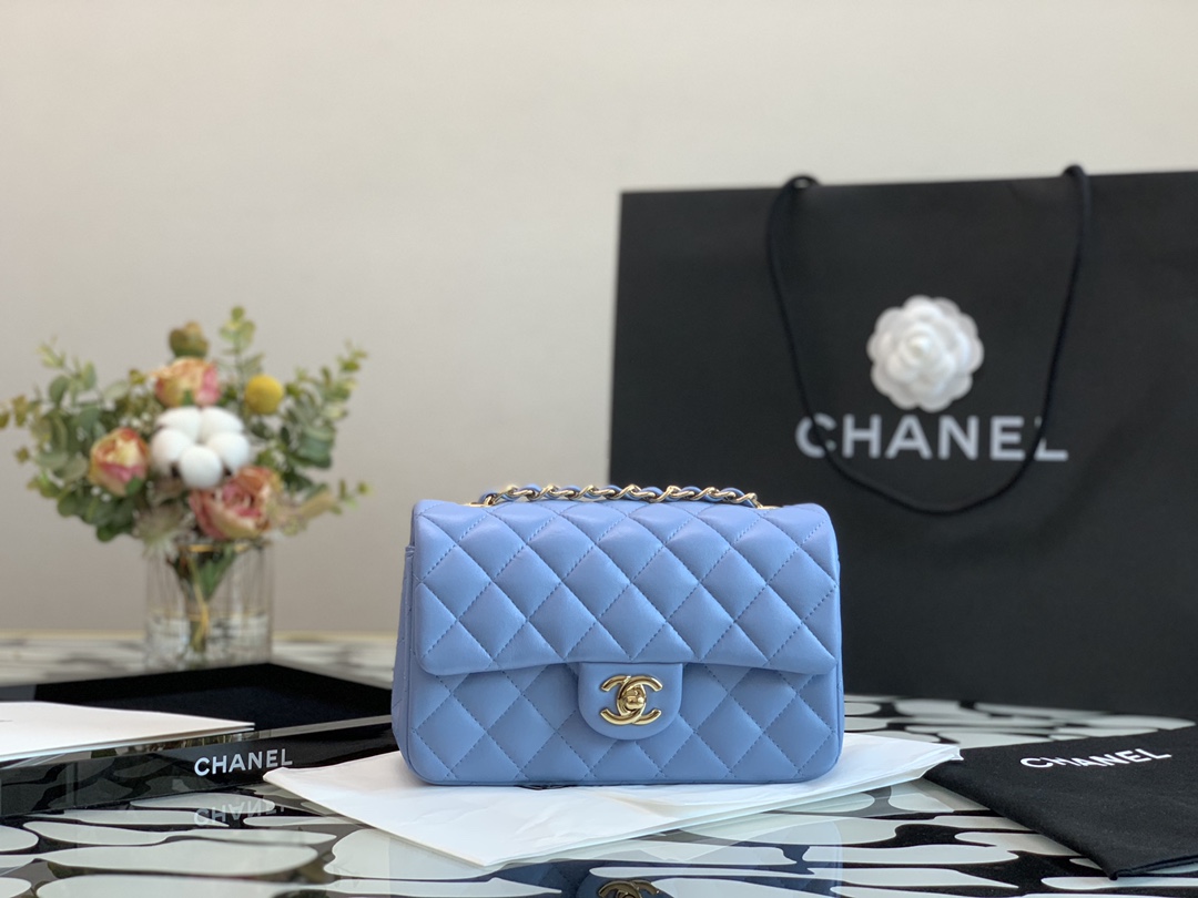 Ch**el Flap Bag 20cm 002