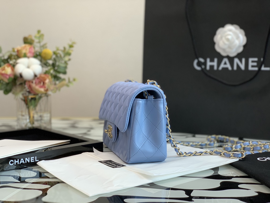 Ch**el Flap Bag 20cm 002
