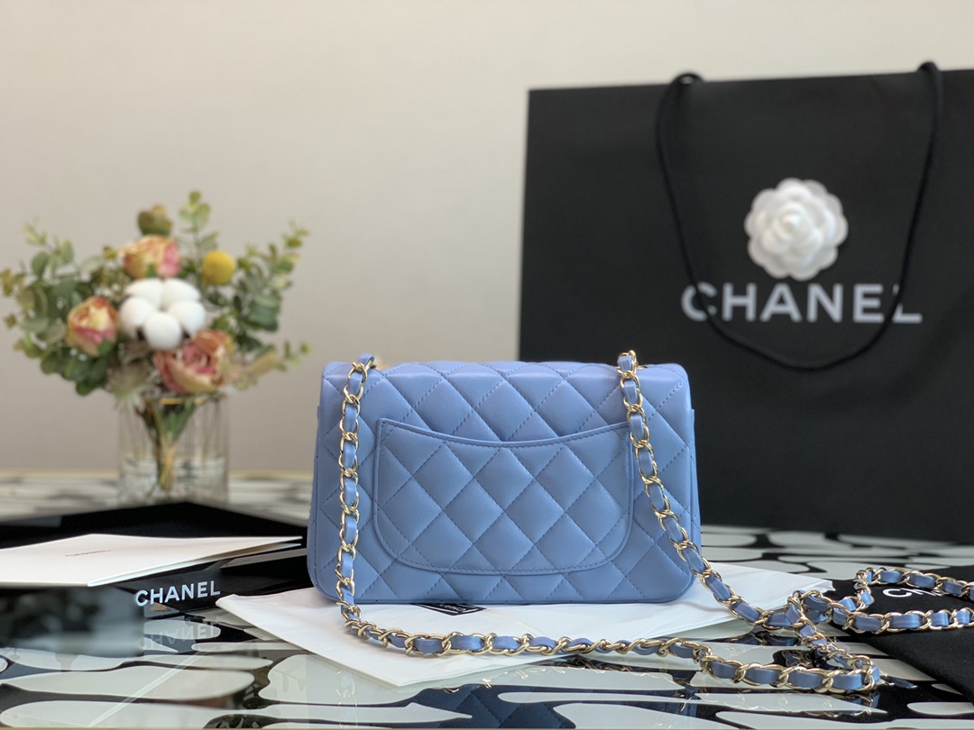 Ch**el Flap Bag 20cm 002