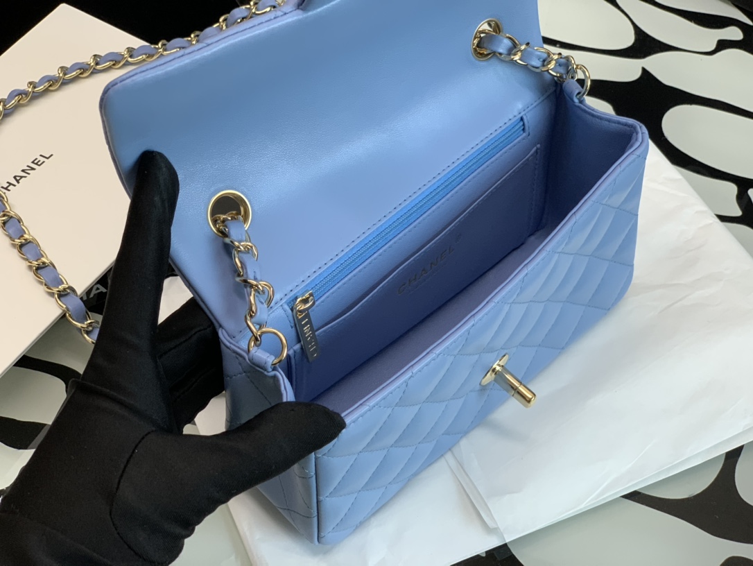 Ch**el Flap Bag 20cm 002