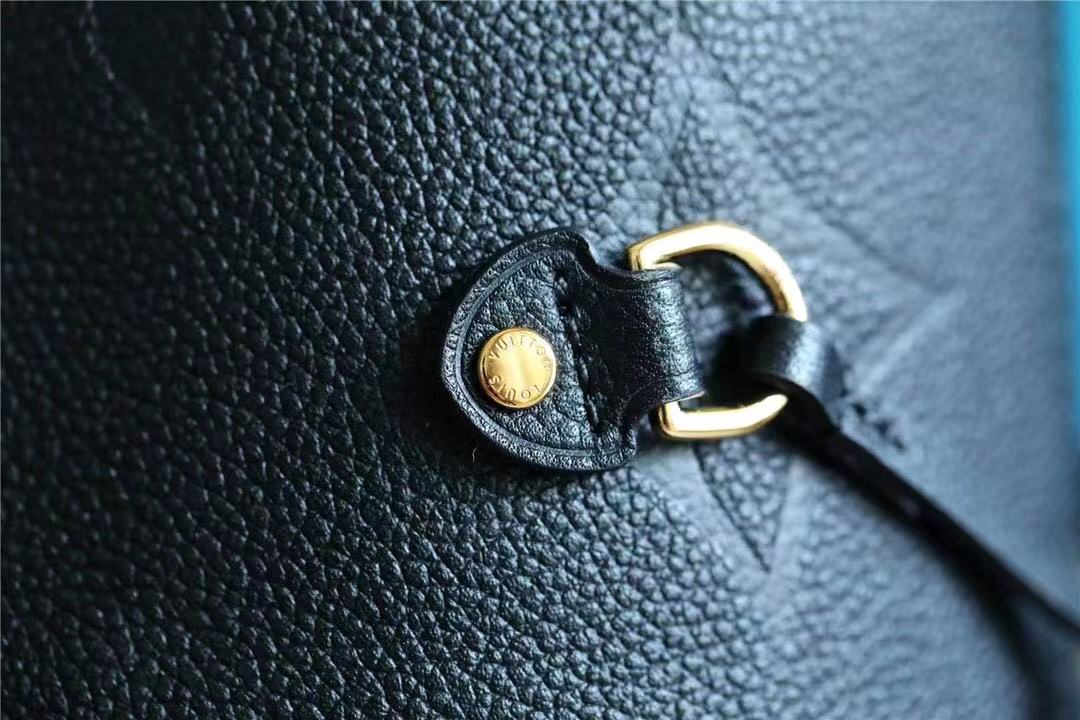 Bagsaaa L0vis Vvtt0n M45685 Neverfull MM Tote Bag Black - 31 x 28 x 14 cm