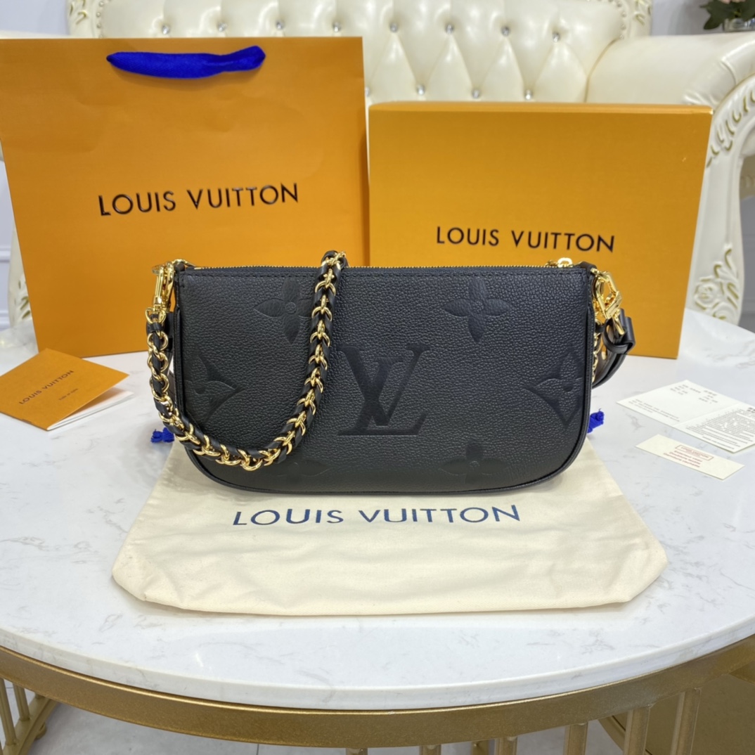 LV MULTI POCHETTE ACCESSOIRES M80399 Black