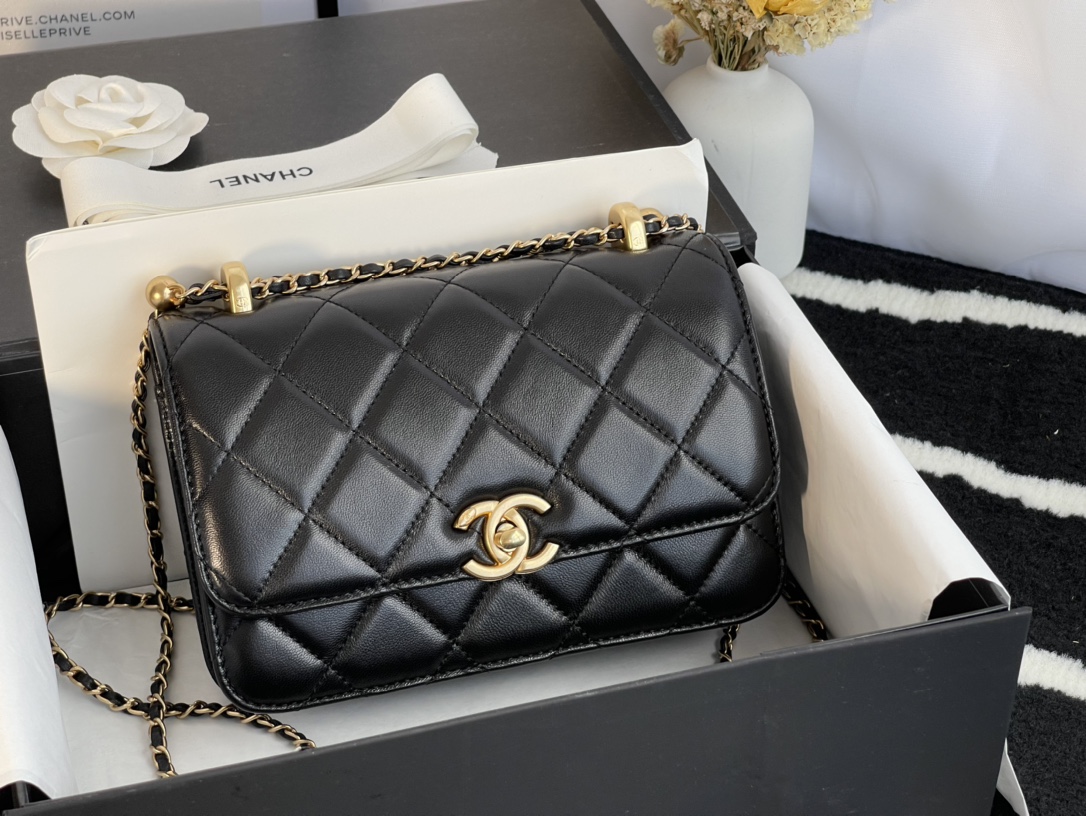 Ch**el Shoulder Bag 17cm 001