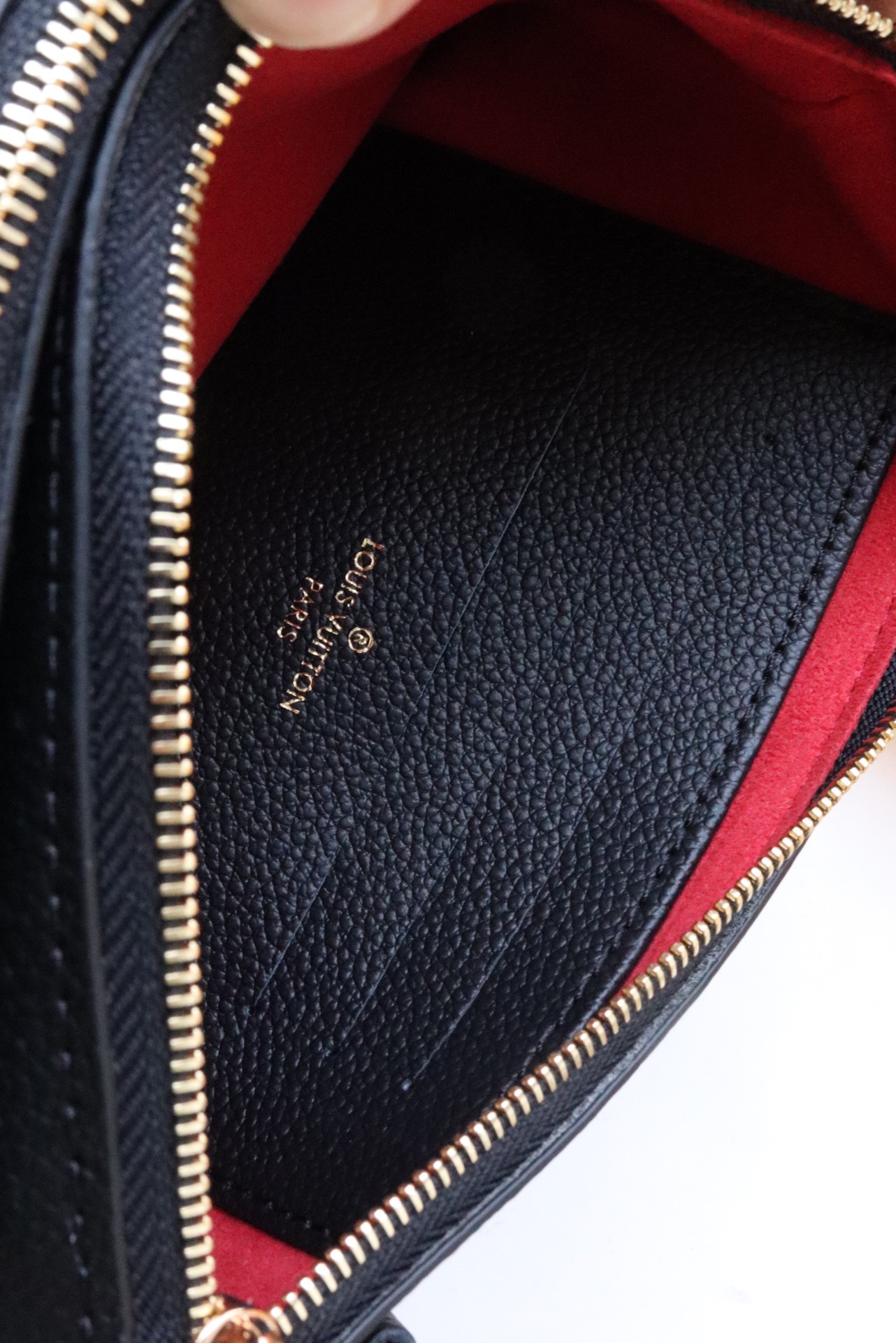 L0vis Vvtt0n Double Zip Pochette Monogram