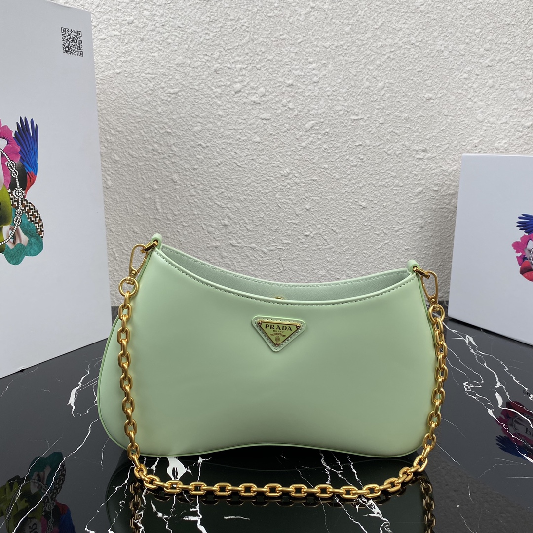 Pra*a 1BC148 leather mini shoulder bag 001