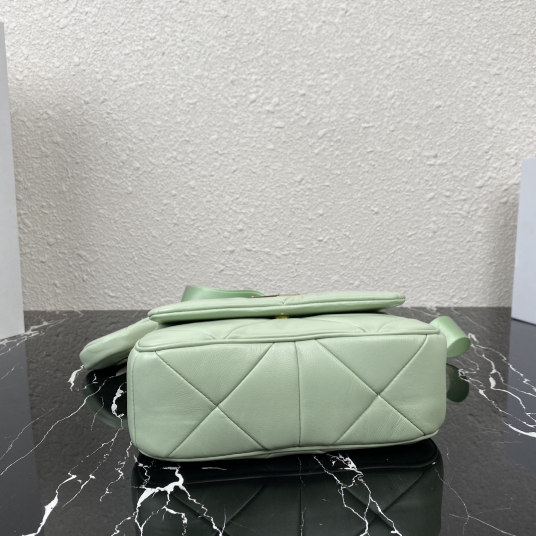 Pra*a System Nappa Leather Patchwork Bag 1BD292 003