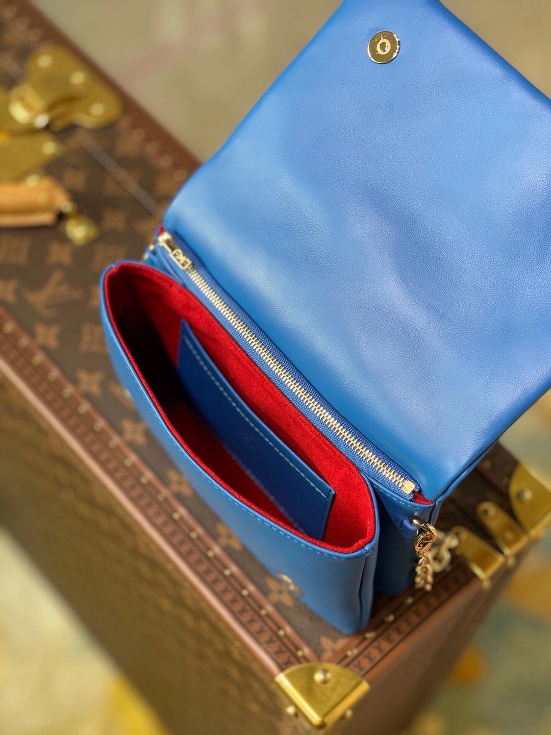 L0vis Vvtt0n Pochette Coussin Chain Bag 002