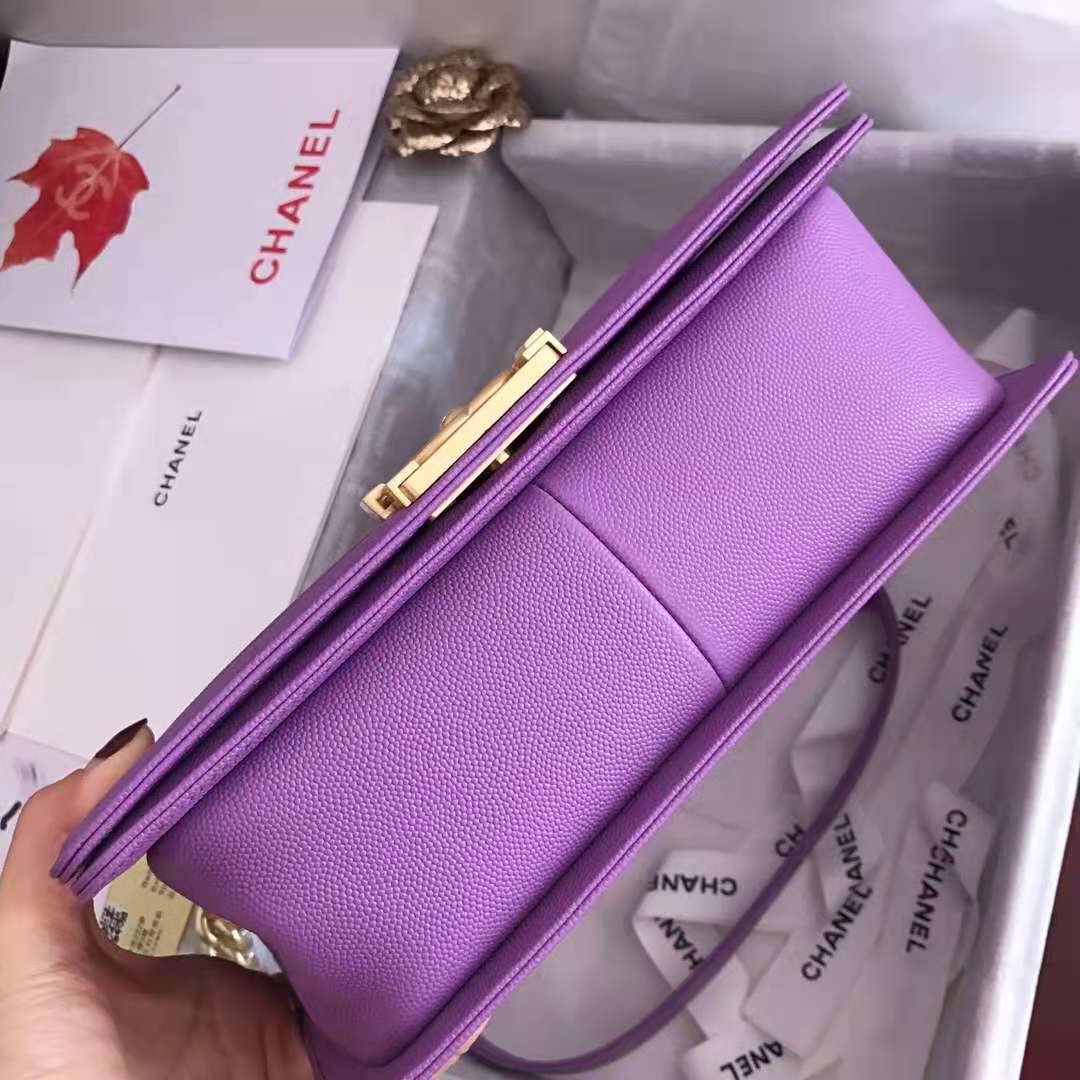 Ch**el boy bag 25cm purple