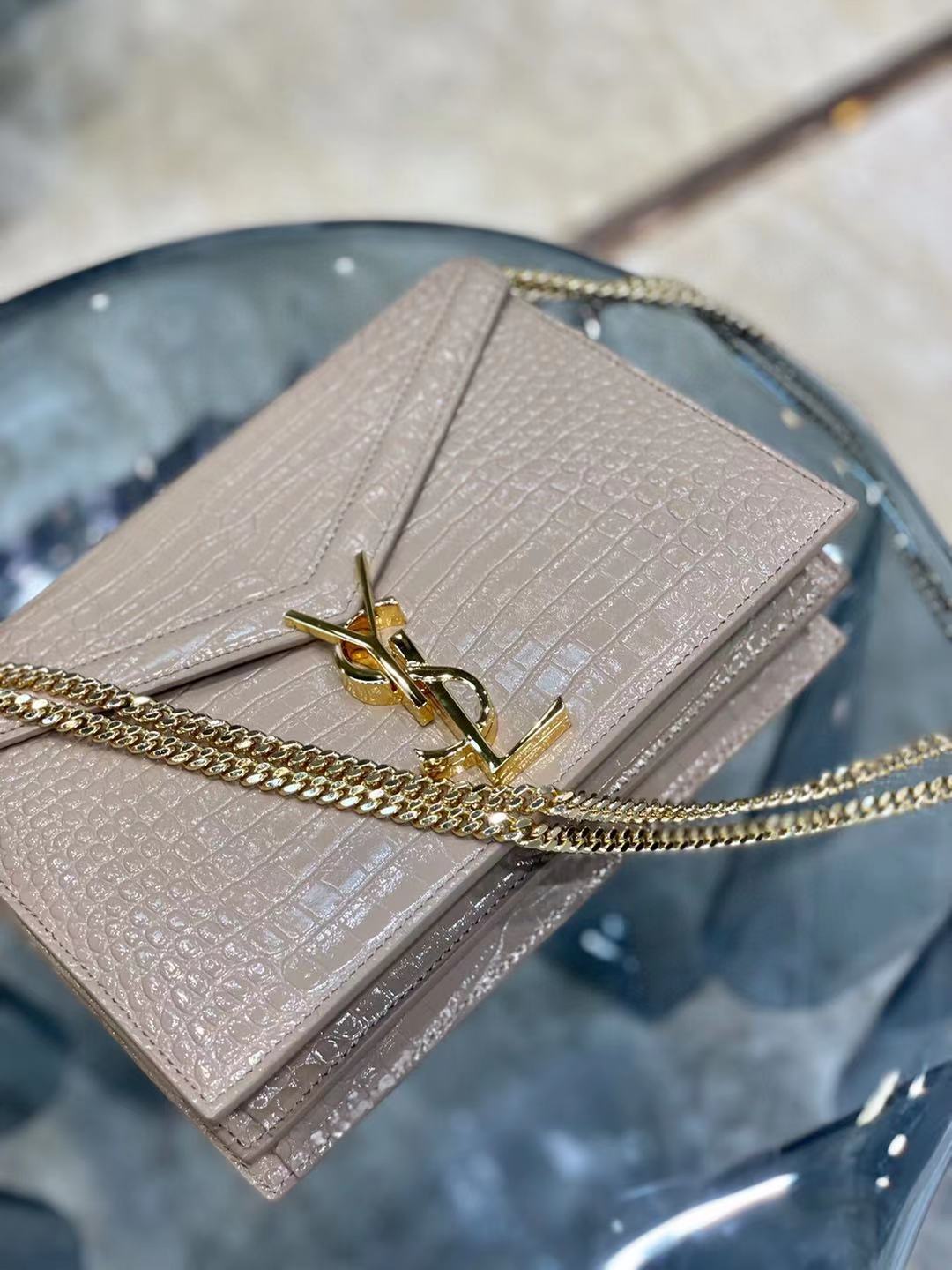Y51 Cassandra Crocodile embossedBag