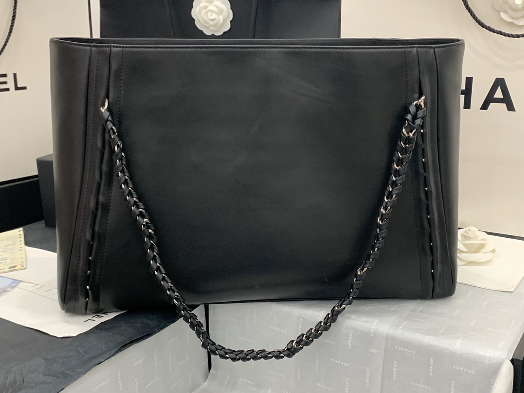 Ch**el AS8473 Tote 42cm Black