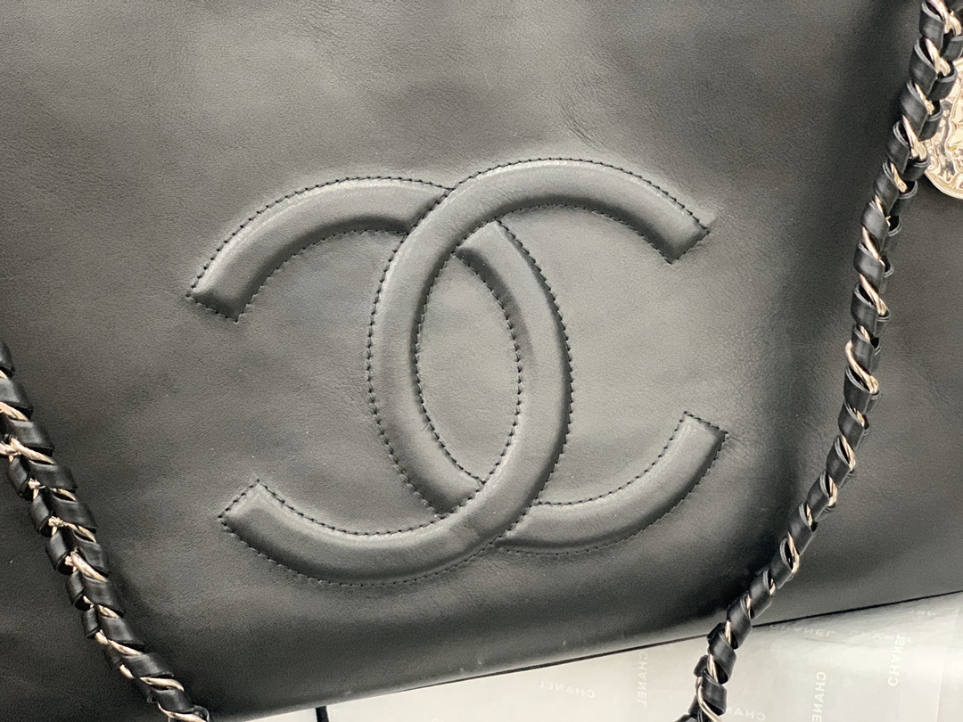 Ch**el AS8473 Tote 42cm Black