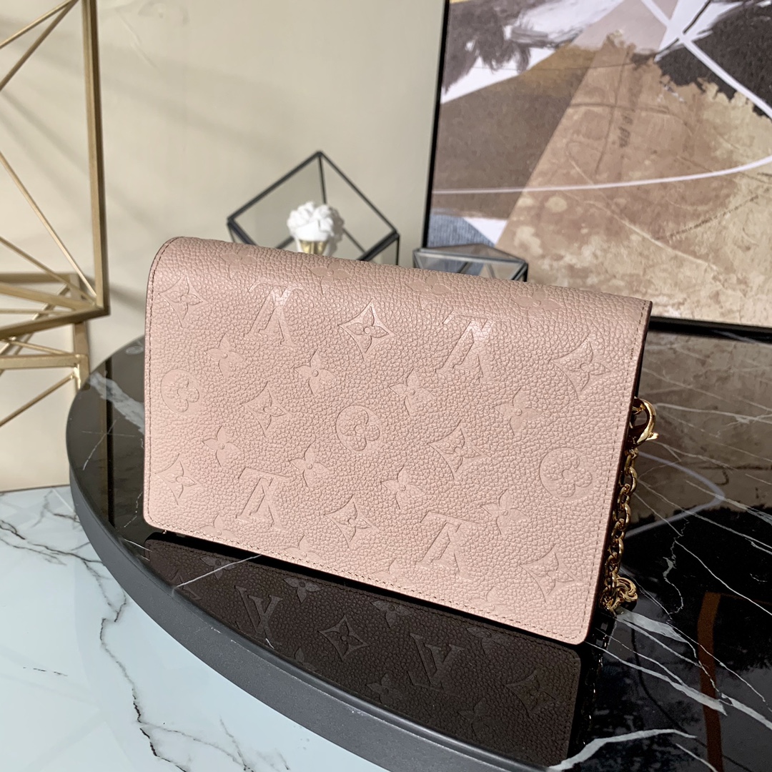 LV Chain Wallet Monogram Empreinte Leather M67839