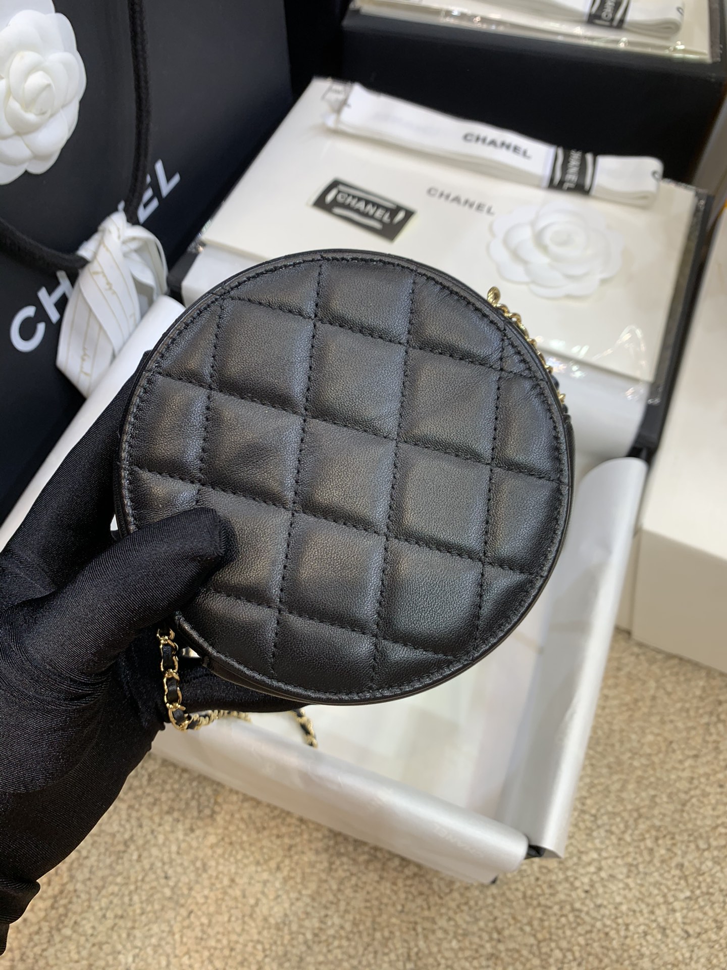 Ch**el mini bag 01