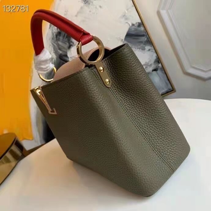L0vis Vvtt0n Capucines BB Bag 27CM GREEN