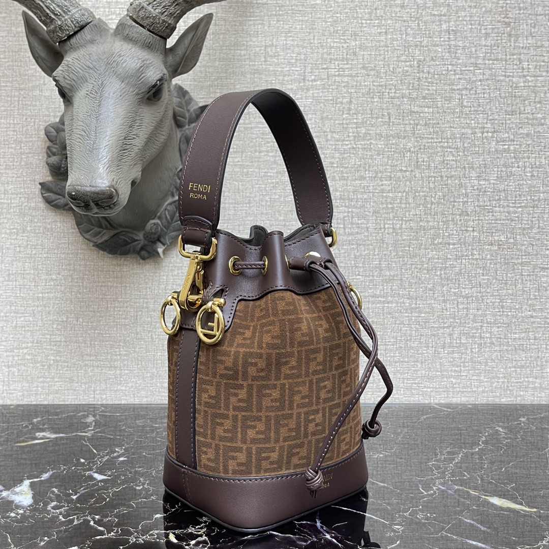 F**di Mini Mon Tresor bucket bag
