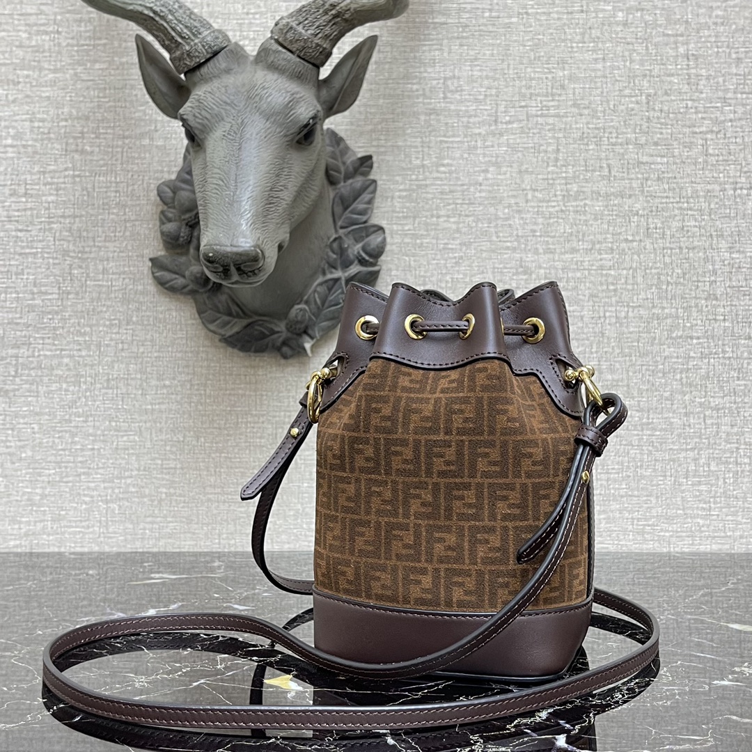 F**di Mini Mon Tresor bucket bag
