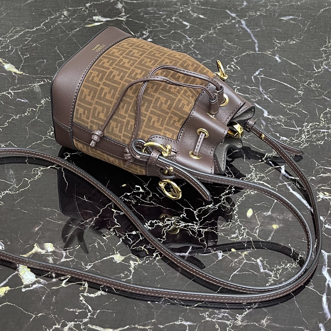 F**di Mini Mon Tresor bucket bag