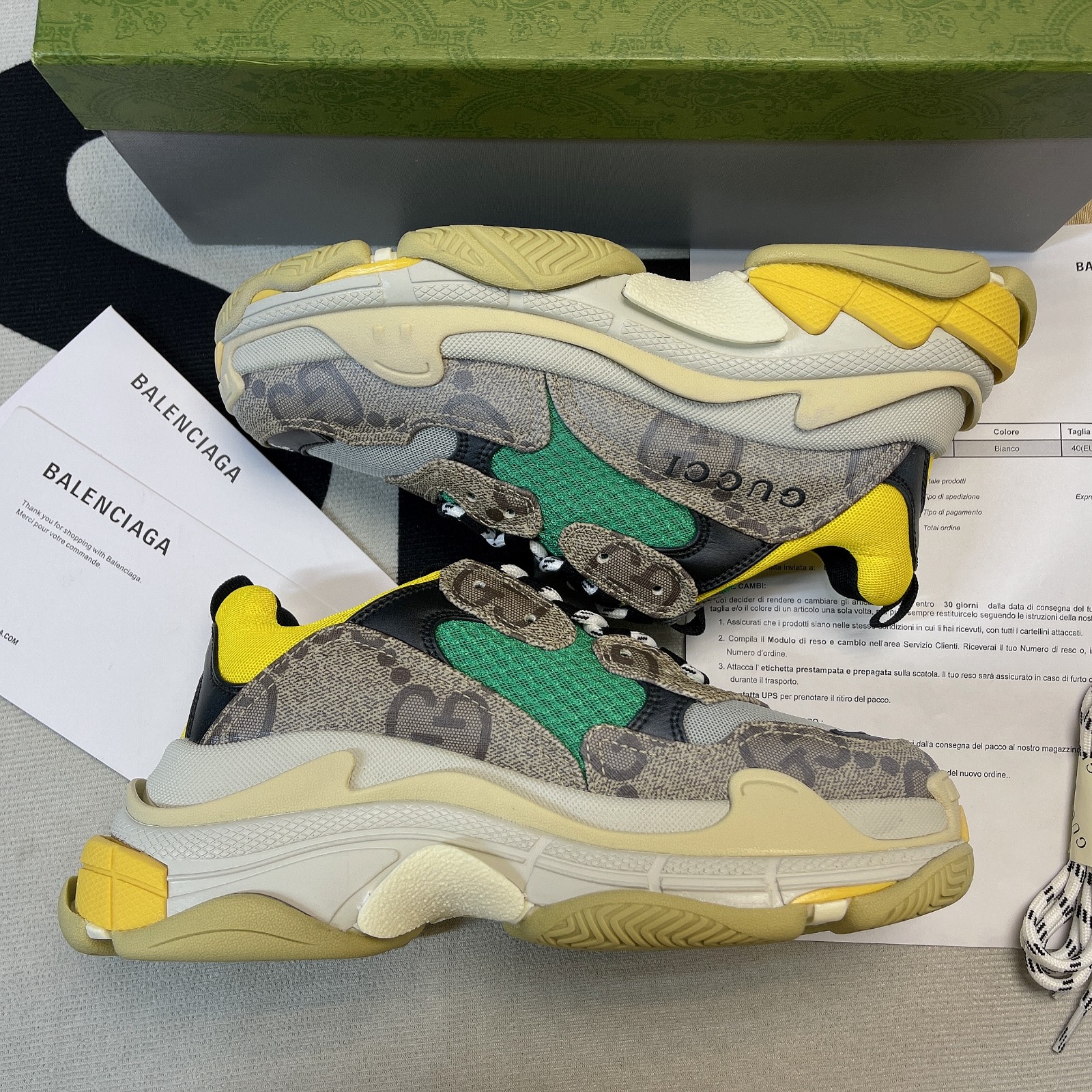 Ba1en*iaga TRIPLE S TRAINERS
