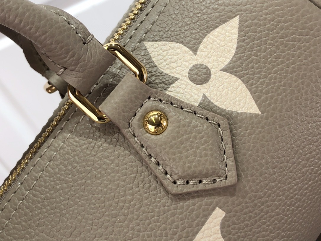 LV Papillon BB Bicolour Monogram Empreinte Leather M46031
