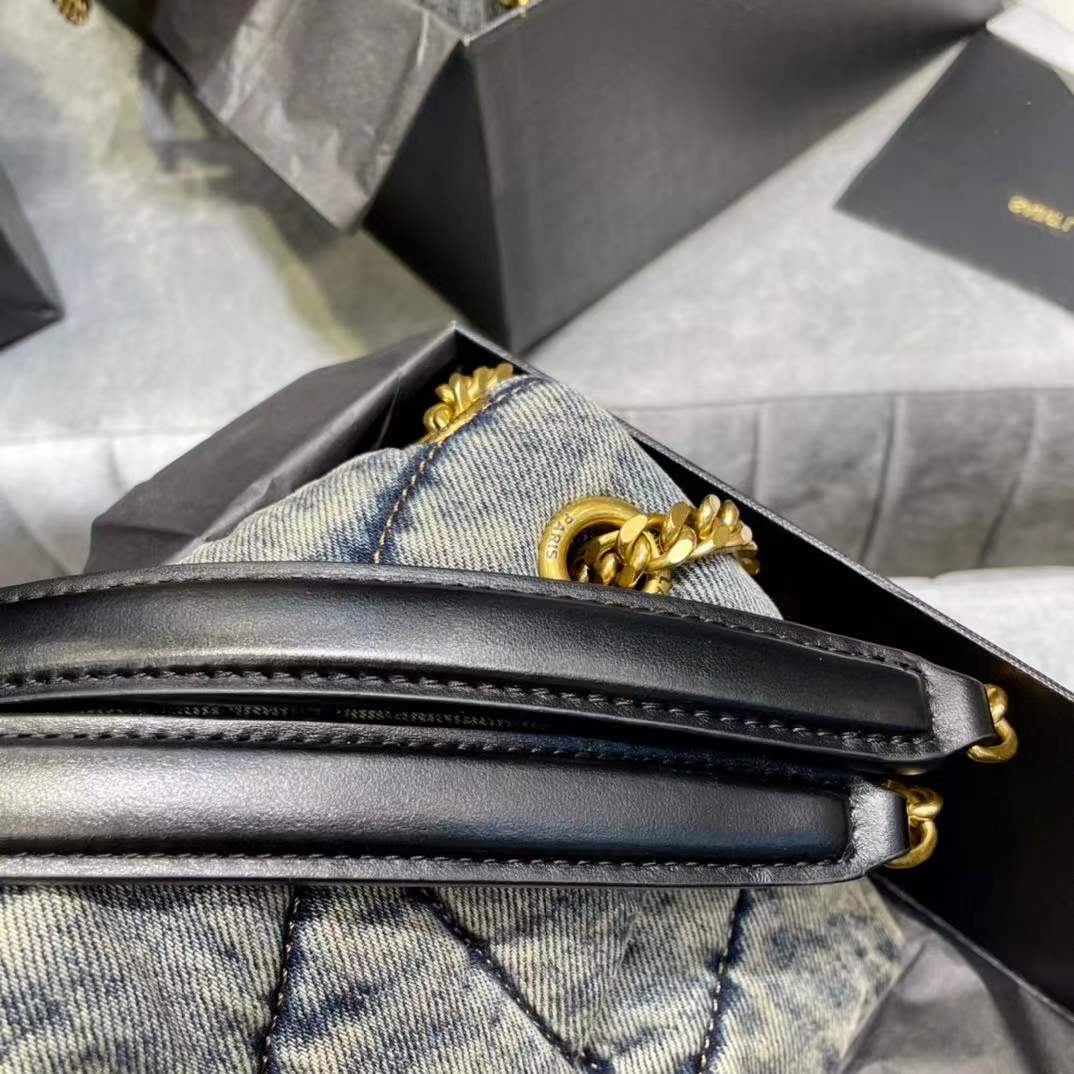 Y51 Sa1nt Lau*nt PUFFER MEDIUM BAG 577475