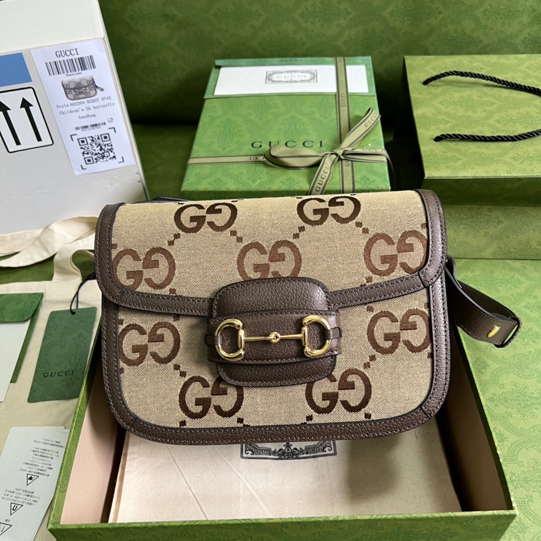 Gvc*1 1955 Horsebit shoulder bag 25cm