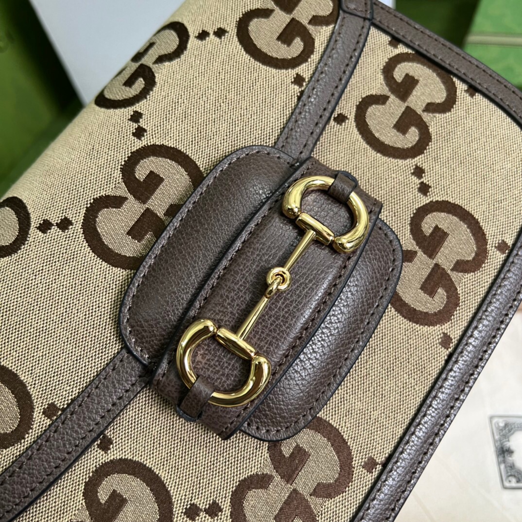 Gvc*1 1955 Horsebit shoulder bag 25cm