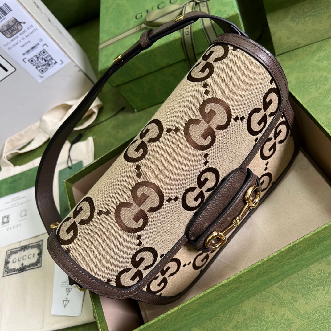 Gvc*1 1955 Horsebit shoulder bag 25cm