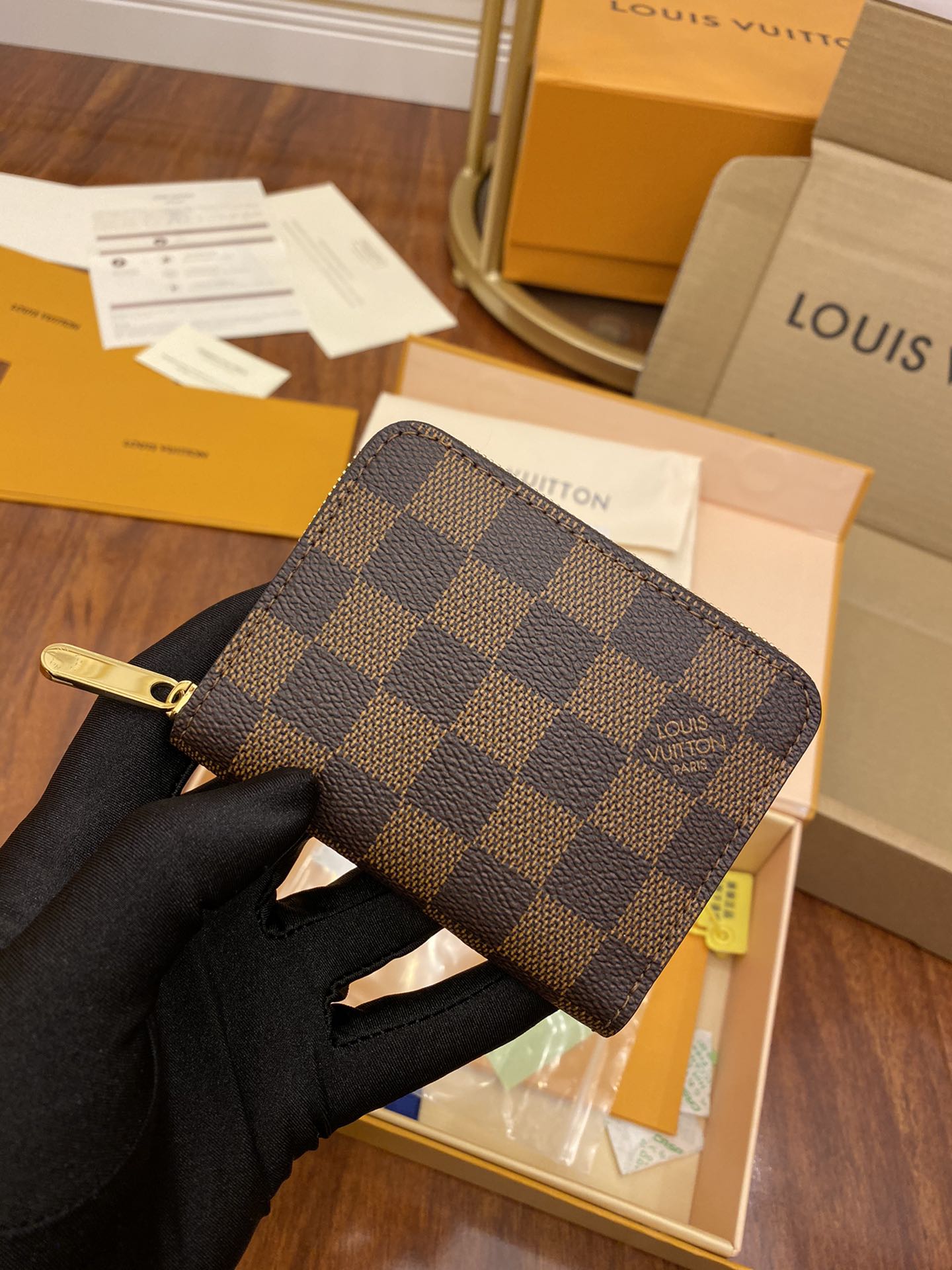 LV ZIPPY COIN WALLET N63070