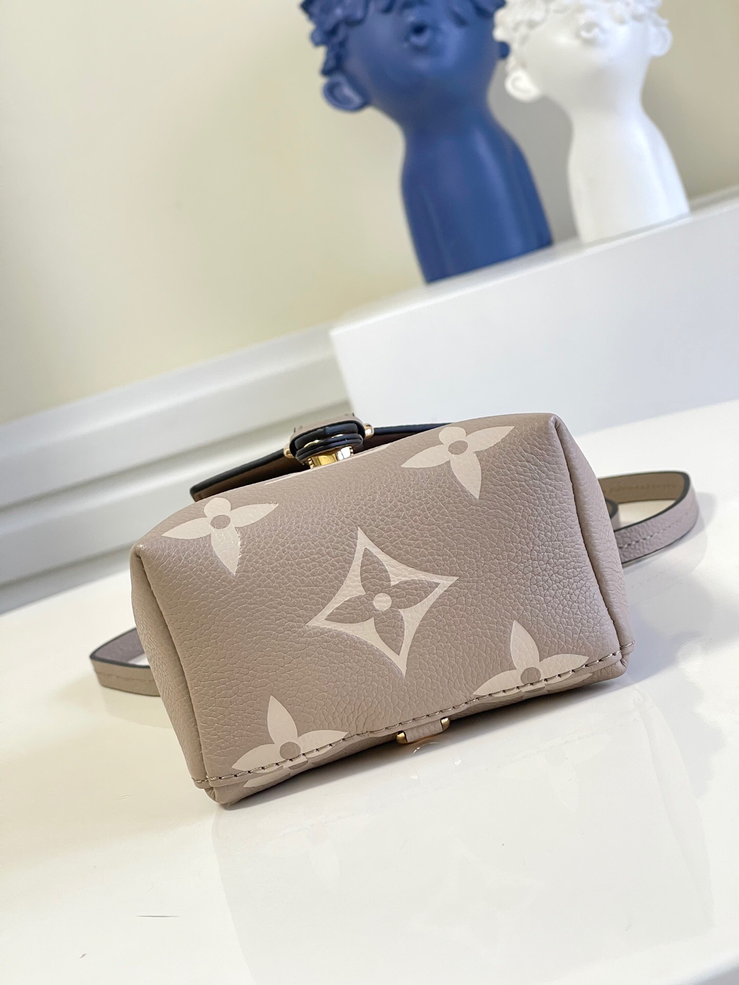 LV Tiny Backpack Bicolor Monogram Empreinte Leather