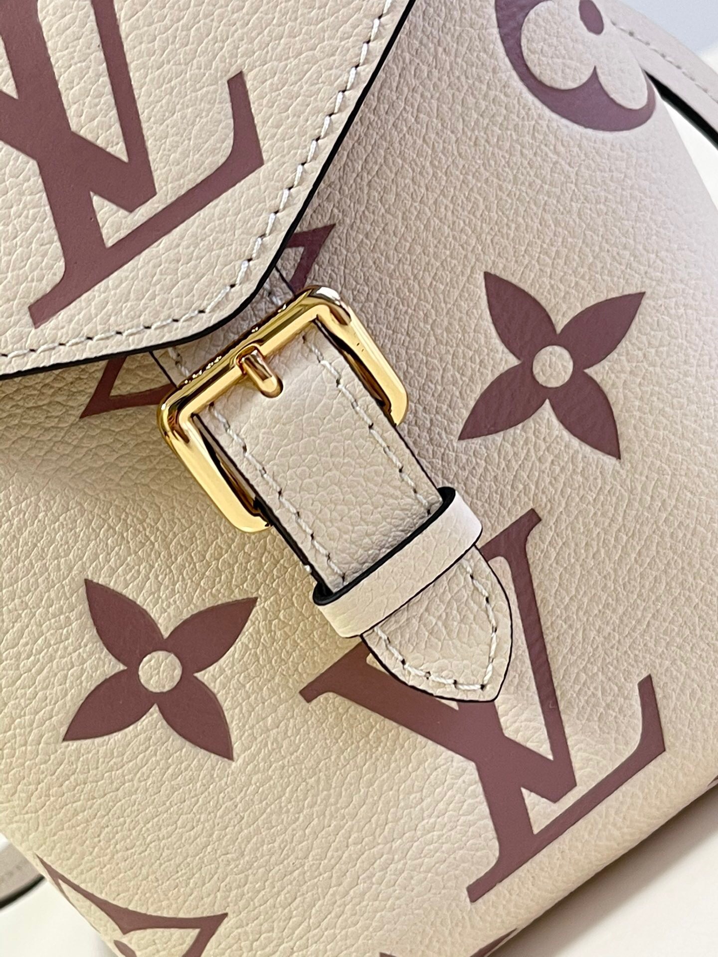 LV Tiny Backpack Bicolor Monogram Empreinte Leather 001