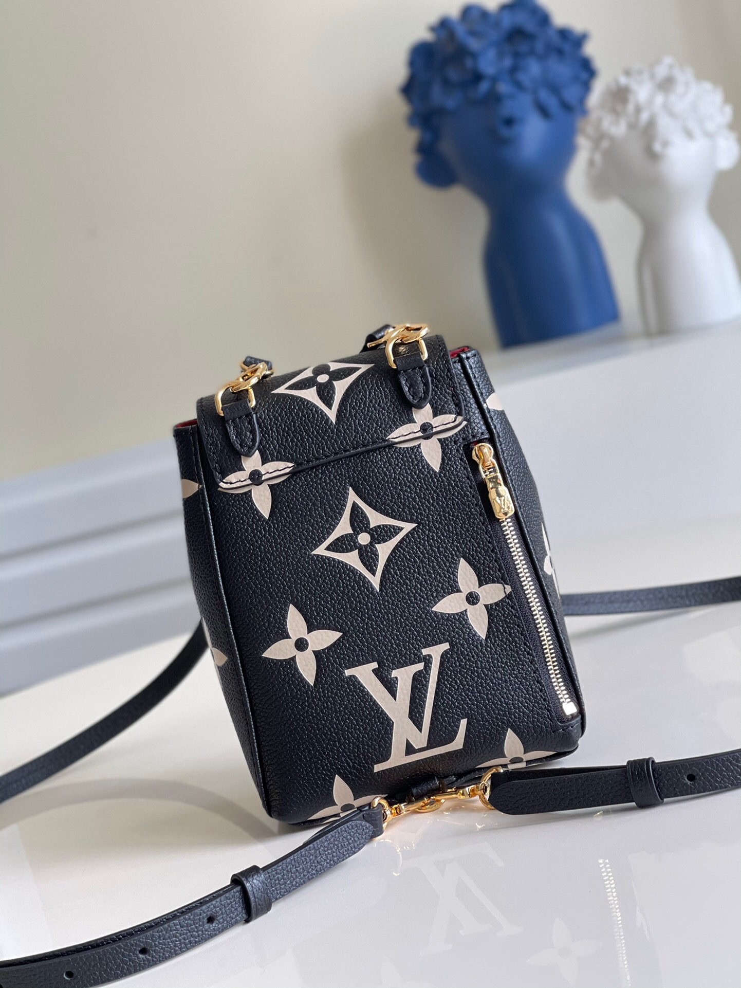 LV Tiny Backpack Bicolor Monogram Empreinte Leather 003