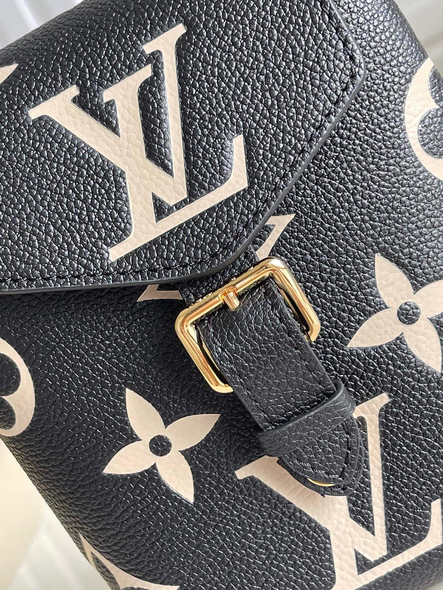 LV Tiny Backpack Bicolor Monogram Empreinte Leather 003