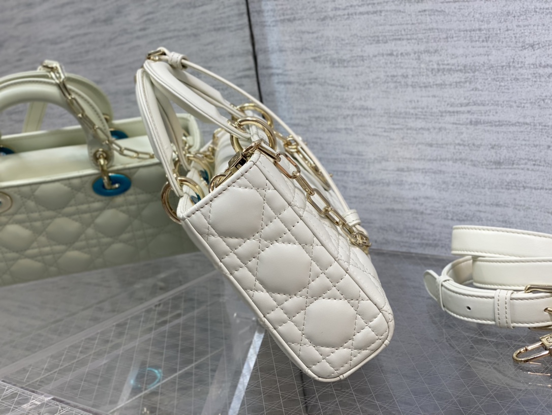D10r Lady D-Joy Bag White 26cm