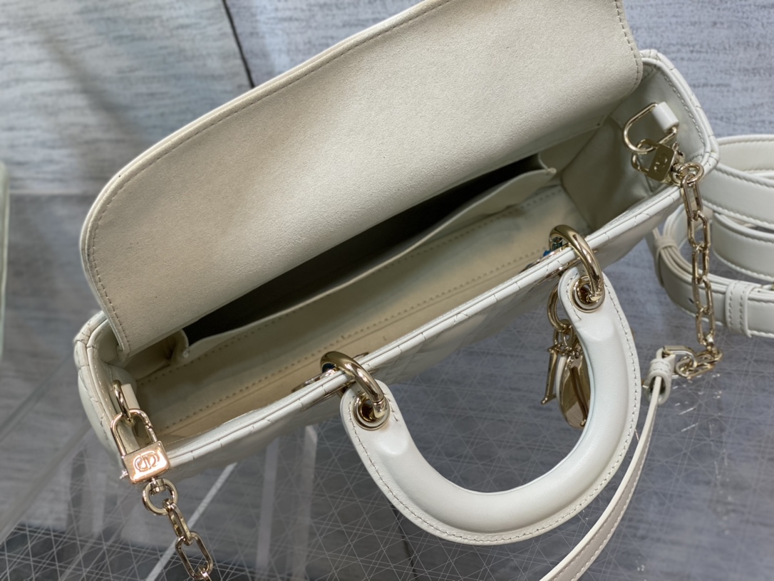 D10r Lady D-Joy Bag White 26cm