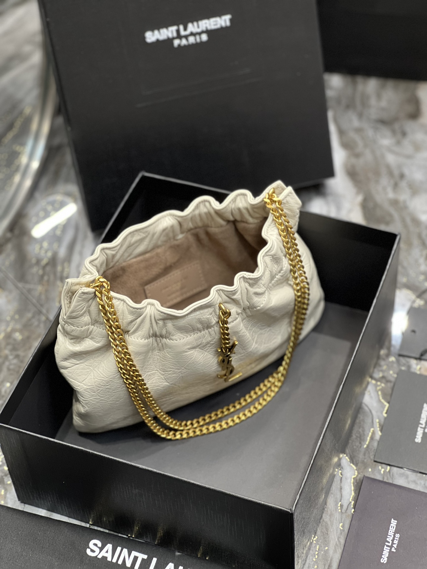 Y51 Mini leather shoulder bag