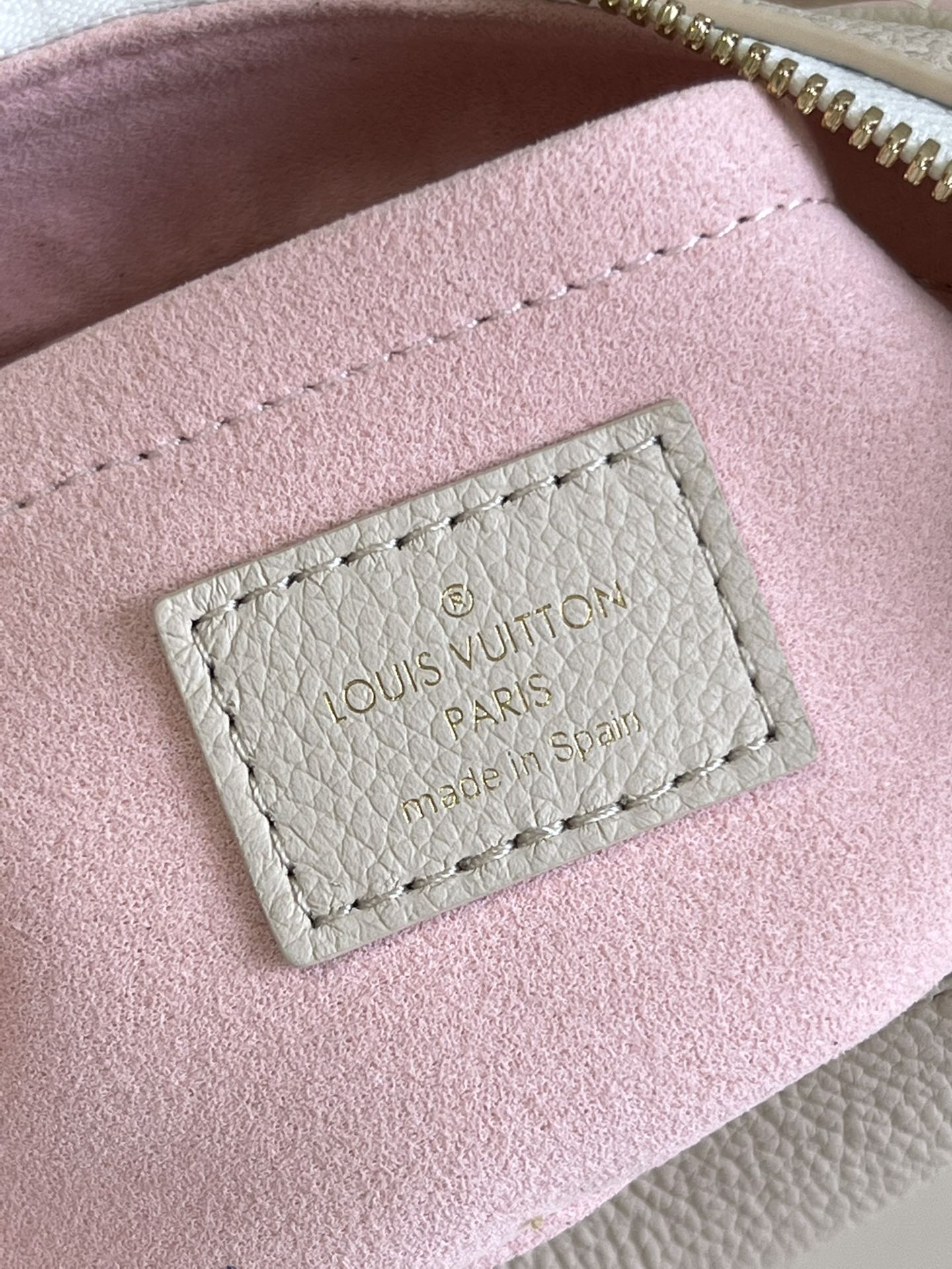 LV Bagatelle Monogram Empreinte Leather M46113