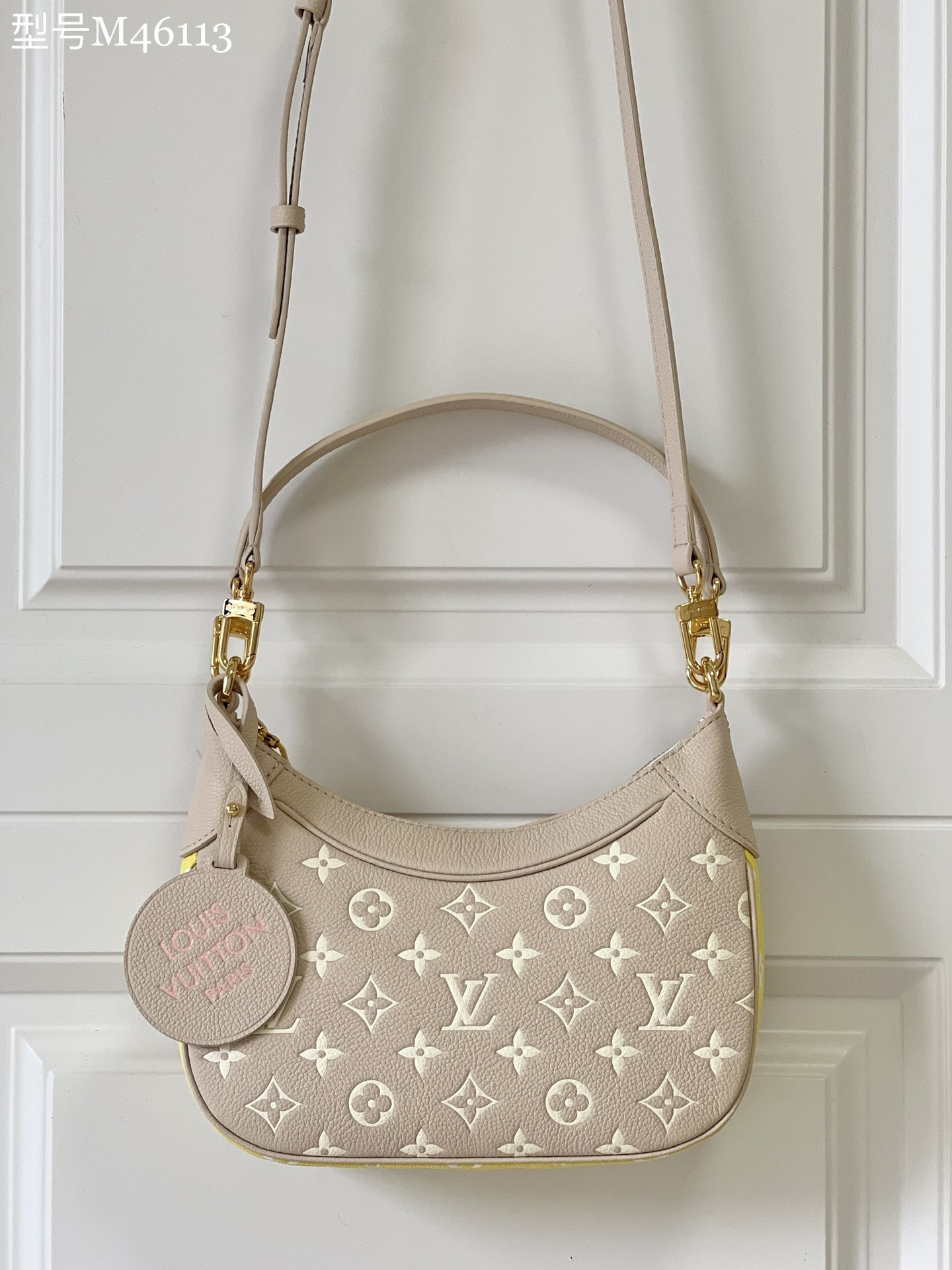 LV Bagatelle Monogram Empreinte Leather M46113